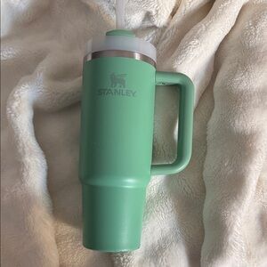 Stanley Mint Green Travel Mug with Handle